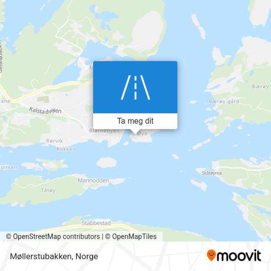 Møllerstubakken kart