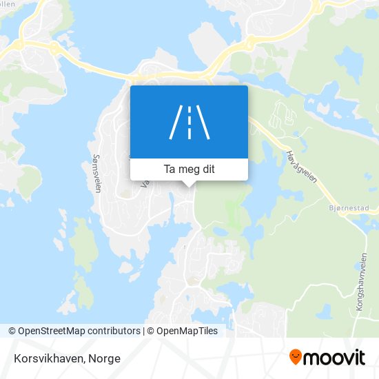 Korsvikhaven kart