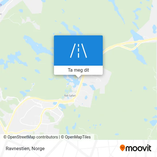 Ravnestien kart