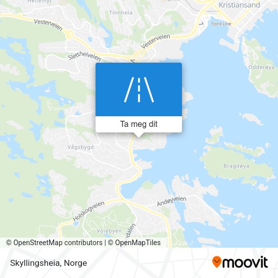 Skyllingsheia kart