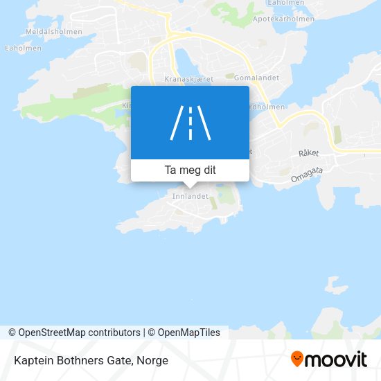 Kaptein Bothners Gate kart