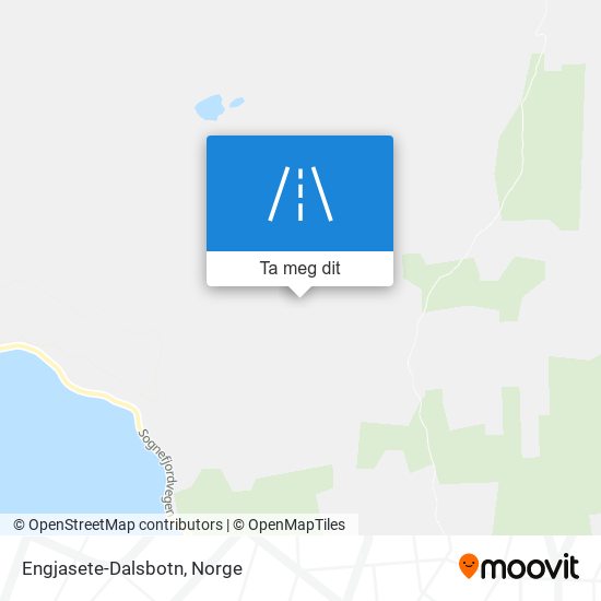 Engjasete-Dalsbotn kart