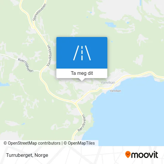 Turruberget kart