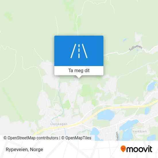 Rypeveien kart