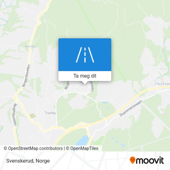 Svenskerud kart