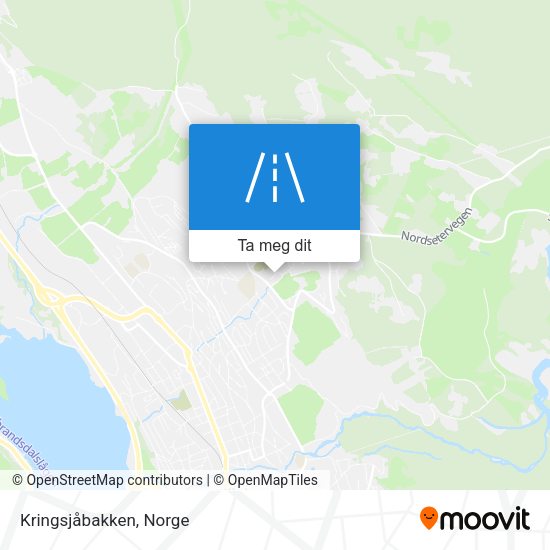Kringsjåbakken kart