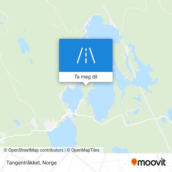Tangentråkket kart