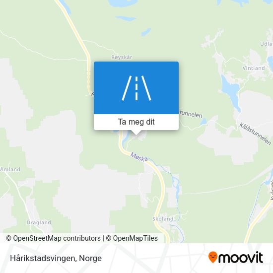 Hårikstadsvingen kart