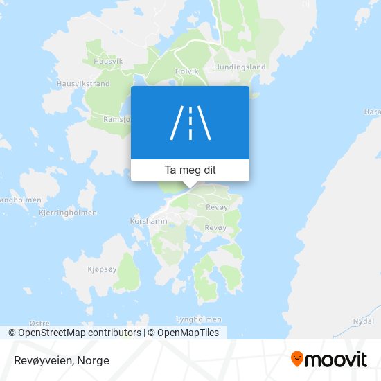 Revøyveien kart