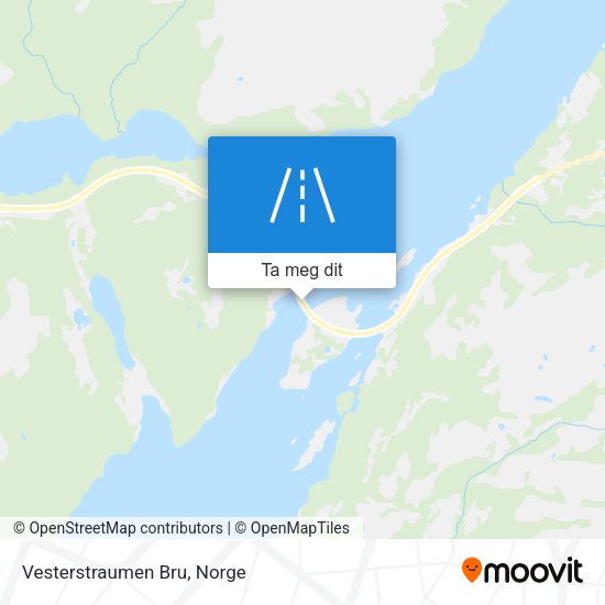 Vesterstraumen Bru kart