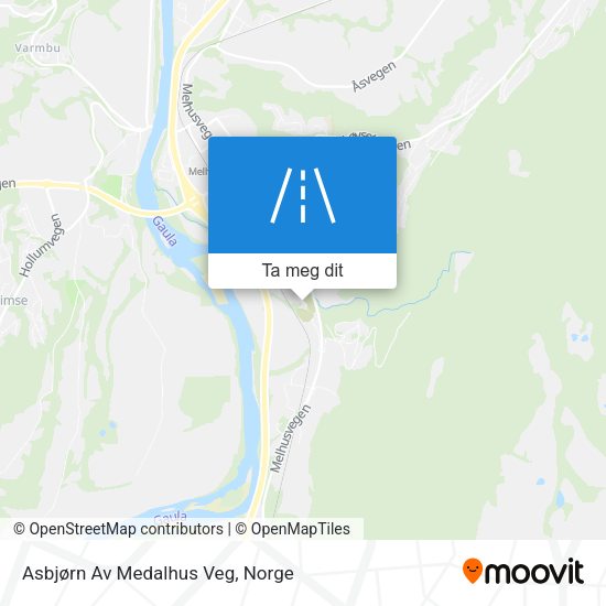 Asbjørn Av Medalhus Veg kart