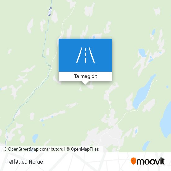 Følføttet kart