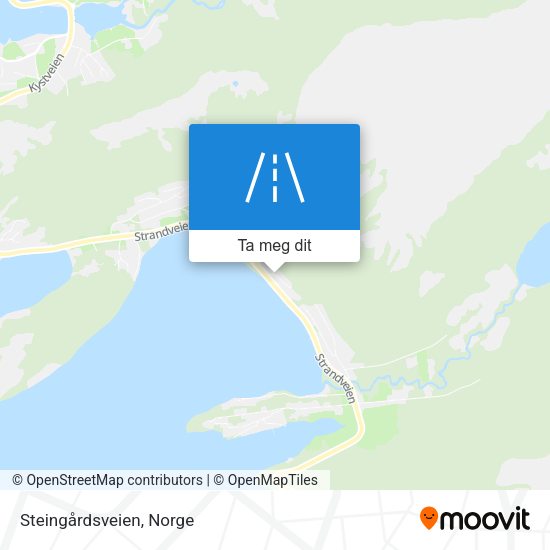 Steingårdsveien kart