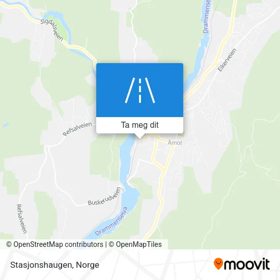 Stasjonshaugen kart