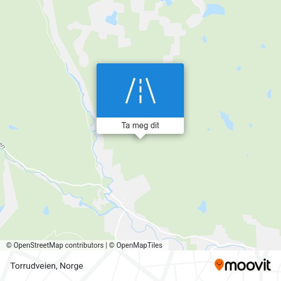 Torrudveien kart