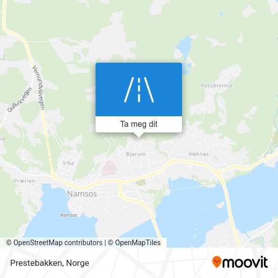 Prestebakken kart