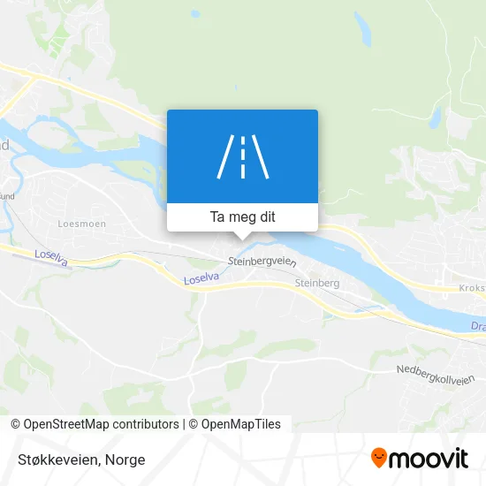 Støkkeveien kart