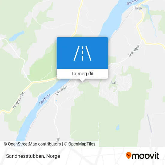 Sandnesstubben kart