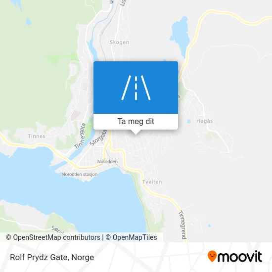 Rolf Prydz Gate kart