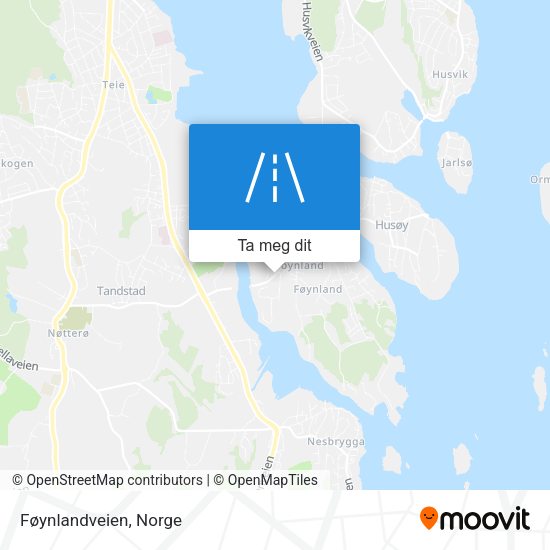 Føynlandveien kart