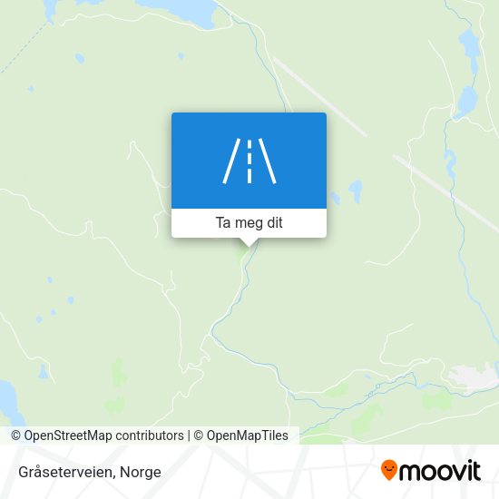 Gråseterveien kart