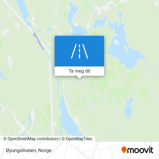 Øyungsliveien kart