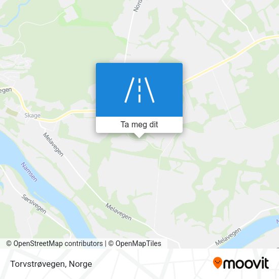 Torvstrøvegen kart