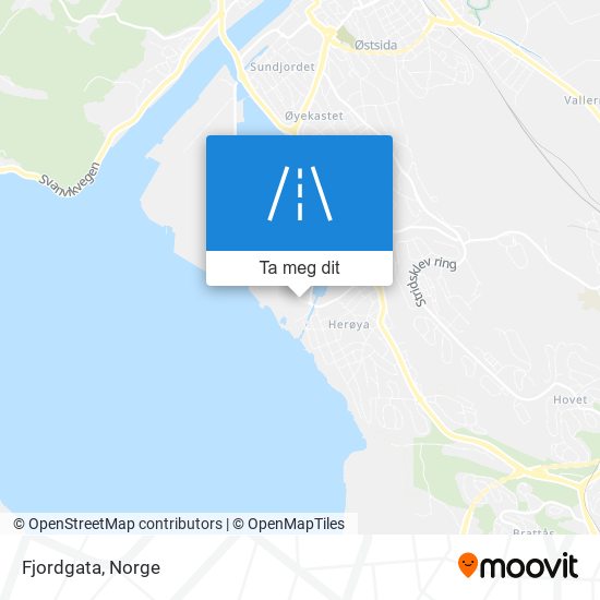 Fjordgata kart