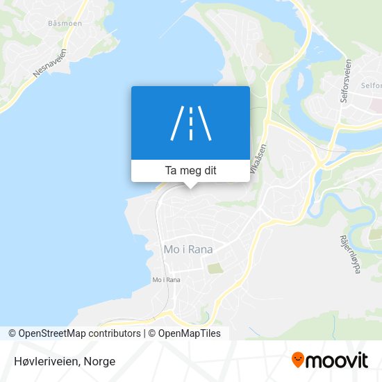 Høvleriveien kart