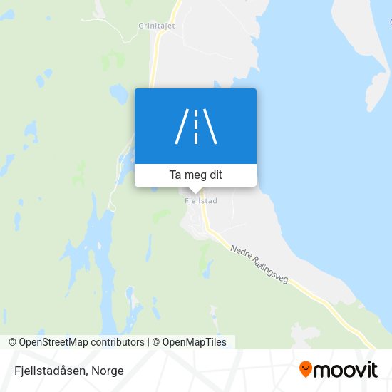 Fjellstadåsen kart