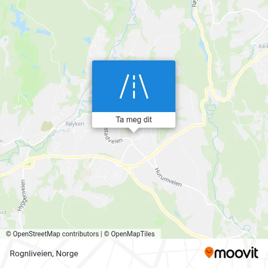 Rognliveien kart