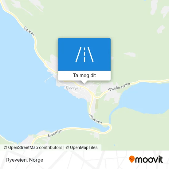 Ryeveien kart