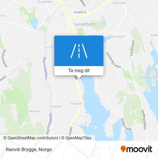 Ranvik Brygge kart