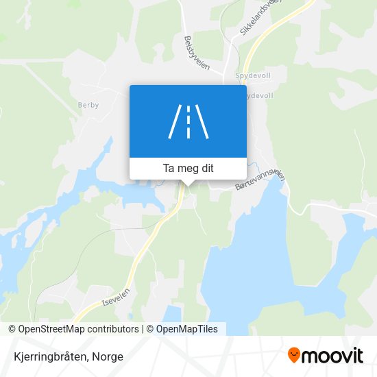 Kjerringbråten kart