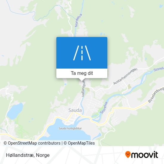 Høllandstræ kart