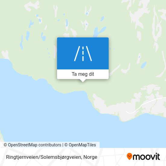 Ringtjernveien / Solemsbjørgveien kart