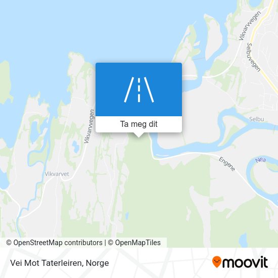 Vei Mot Taterleiren kart
