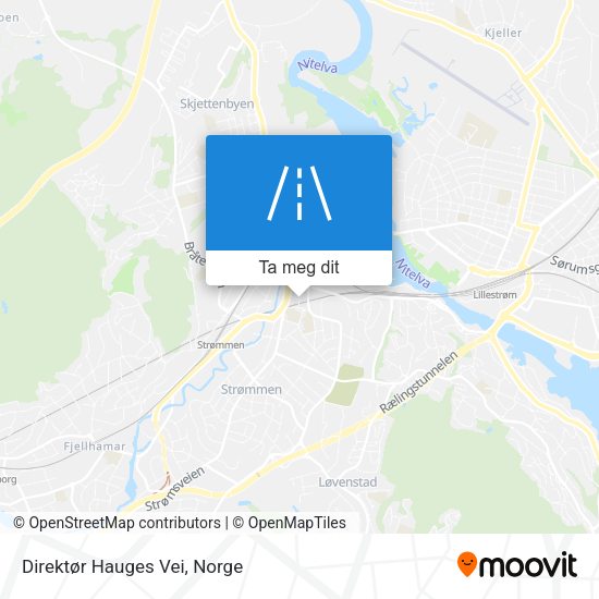 Direktør Hauges Vei kart
