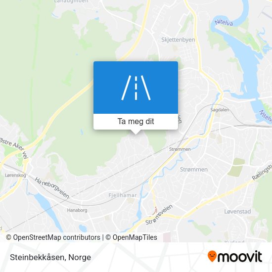 Steinbekkåsen kart