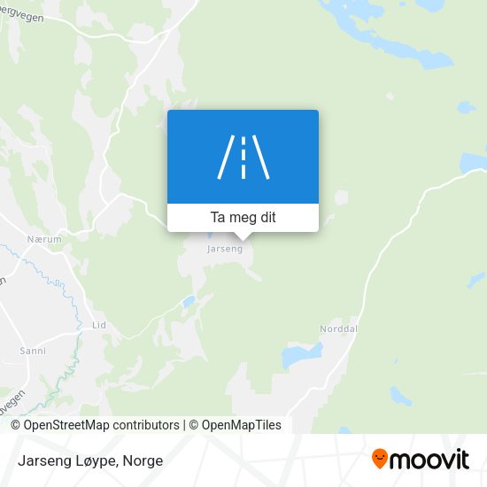 Jarseng Løype kart