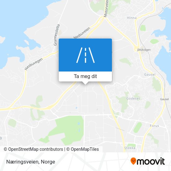 Næringsveien kart