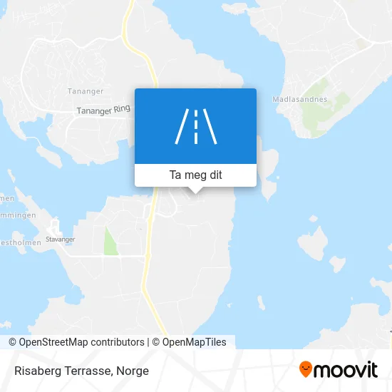 Risaberg Terrasse kart