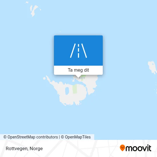Rottvegen kart