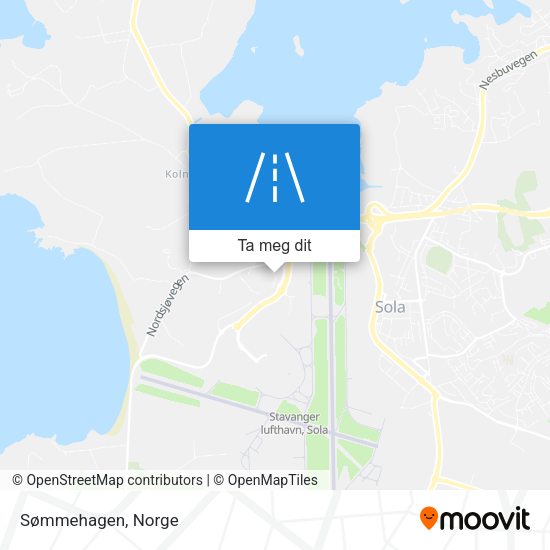 Sømmehagen kart