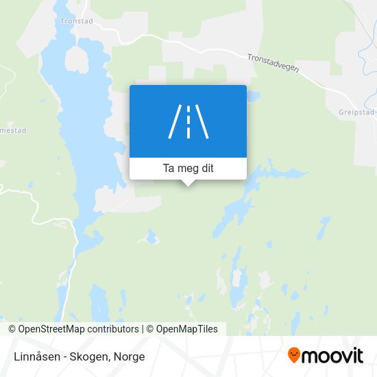 Linnåsen - Skogen kart