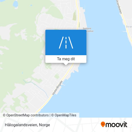 Hålogalandsveien kart