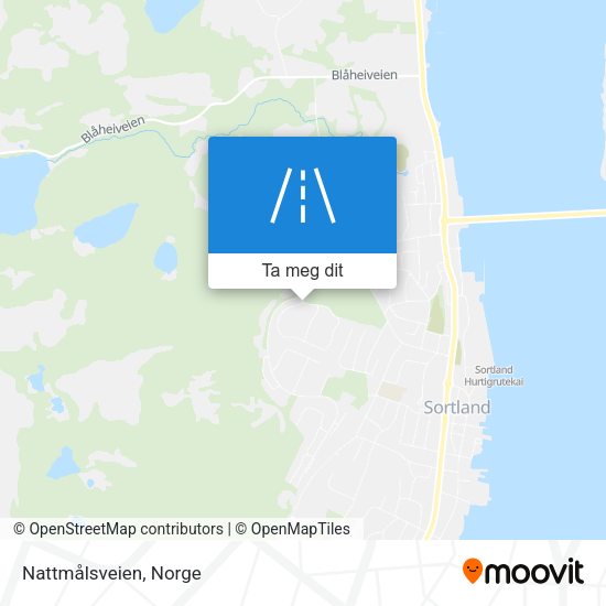Nattmålsveien kart
