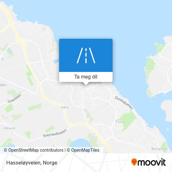 Hasseløyveien kart