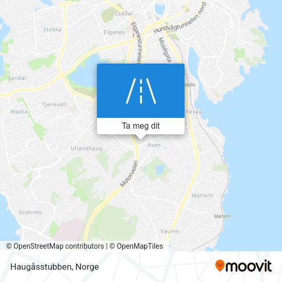 Haugåsstubben kart