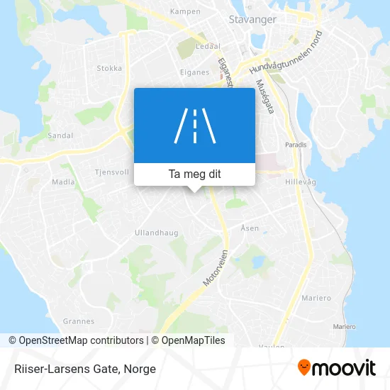 Riiser-Larsens Gate kart